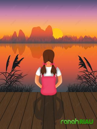 Puisi tentang Ibu: Senja Kita Berbagi Rahasia, karya Tri Suci Handa Yani